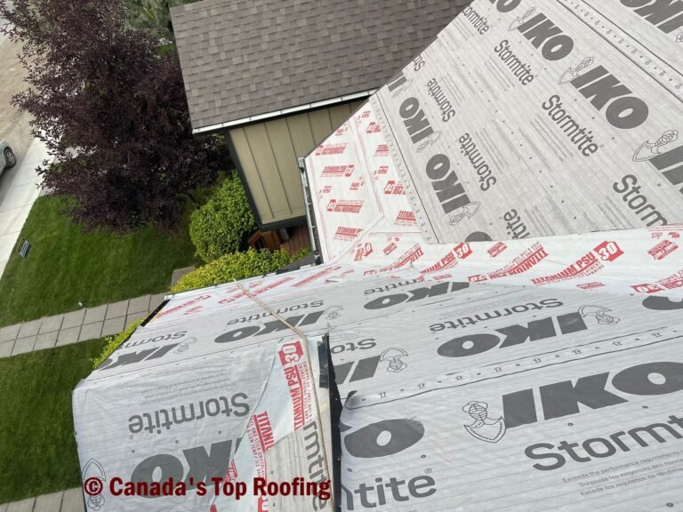 Roofing Project in Invermere, British Columbia in Canada. Done by Canada's Top Roofing.