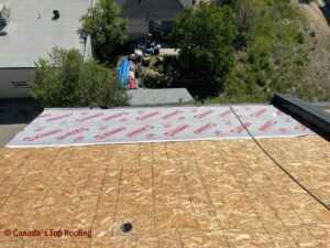 Roofing Project in Invermere, British Columbia in Canada. Done by Canada's Top Roofing.